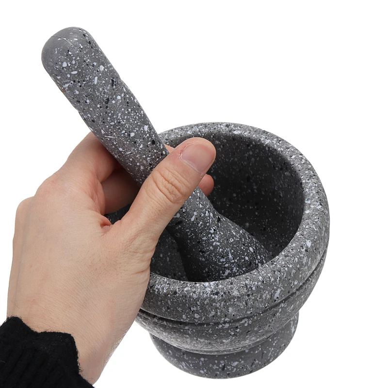 Small Resin Mortar Pestle Tool Set Manual Herbs Spices Shredder Grinder Mills Easy Kitchen DIY Handmade Sauces Supplies
Small Resin Mortar Pestle Tool Set Manual Herbs Spices Shredder Grinder Mills Easy Kitchen DIY Handmade Sauces Supplies