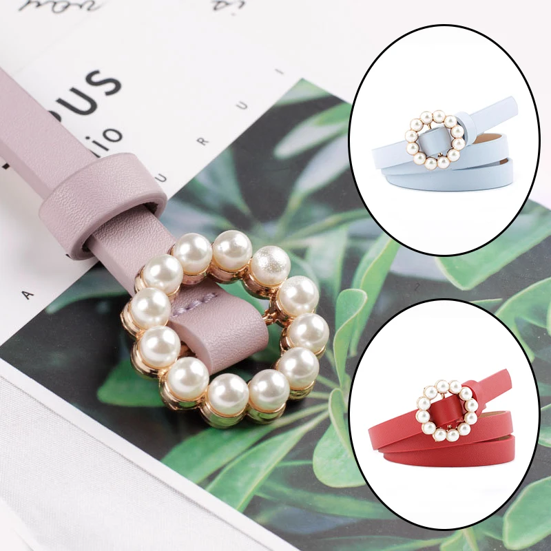 1PC Ladies Belt PU Leather Pearl Buckle Waist Strap Solid Color Fashion Simple Jeans Decoration Student Waistband Accessories
1PC Ladies Belt PU Leather Pearl Buckle Waist Strap Solid Color Fashion Simple Jeans Decoration Student Waistband Accessories