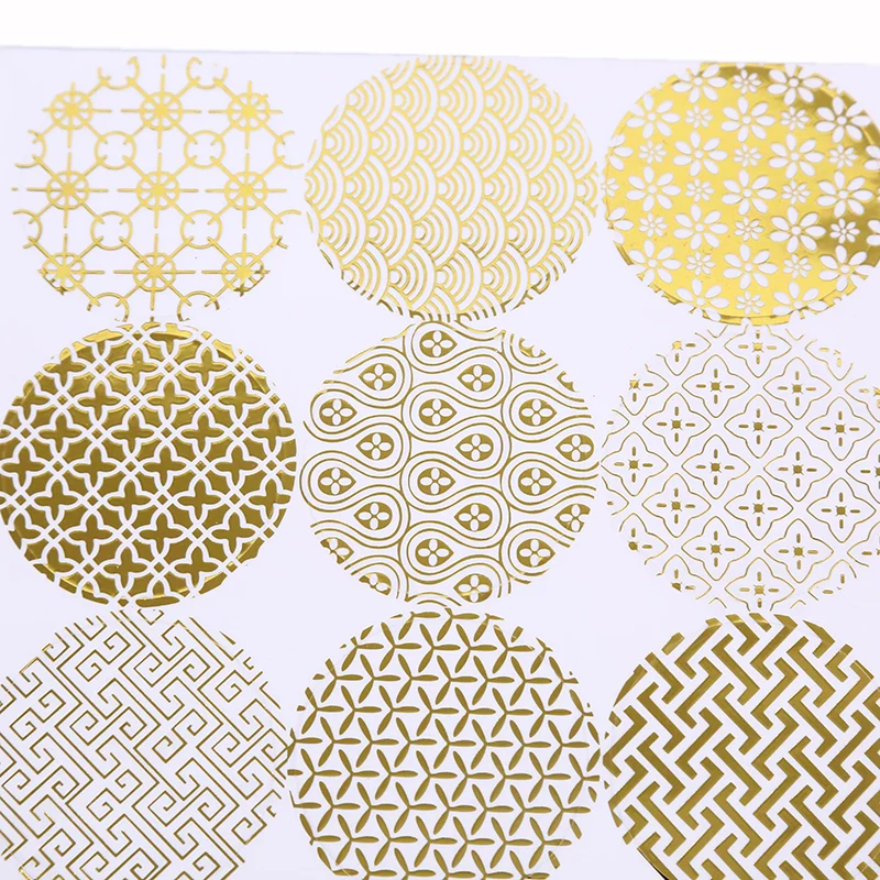 90pcs/lot Diameter 4cm Round Hot Foil Gold Seal Sticker Transparent Pattern Series DIY Multifunction Gift Label Baking Sticker
90pcs/lot Diameter 4cm Round Hot Foil Gold Seal Sticker Transparent Pattern Series DIY Multifunction Gift Label Baking Sticker