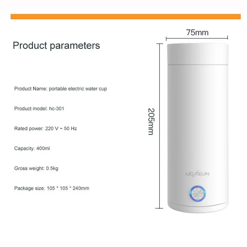 Portable Mini Kettle Heat Thermal Cup Travel Electric Kettle Hot Water Cup Home Small Dormitory Students Automatic Boil water
Portable Mini Kettle Heat Thermal Cup Travel Electric Kettle Hot Water Cup Home Small Dormitory Students Automatic Boil water
