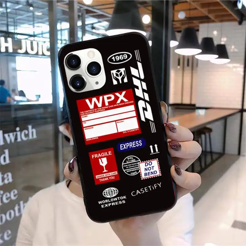 DHL fashion cool Phone Case for iPhone 11 12 pro XS MAX 8 7 6 6S Plus X 2020 XR Mini 
DHL fashion cool Phone Case for iPhone 11 12 pro XS MAX 8 7 6 6S Plus X 2020 XR Mini