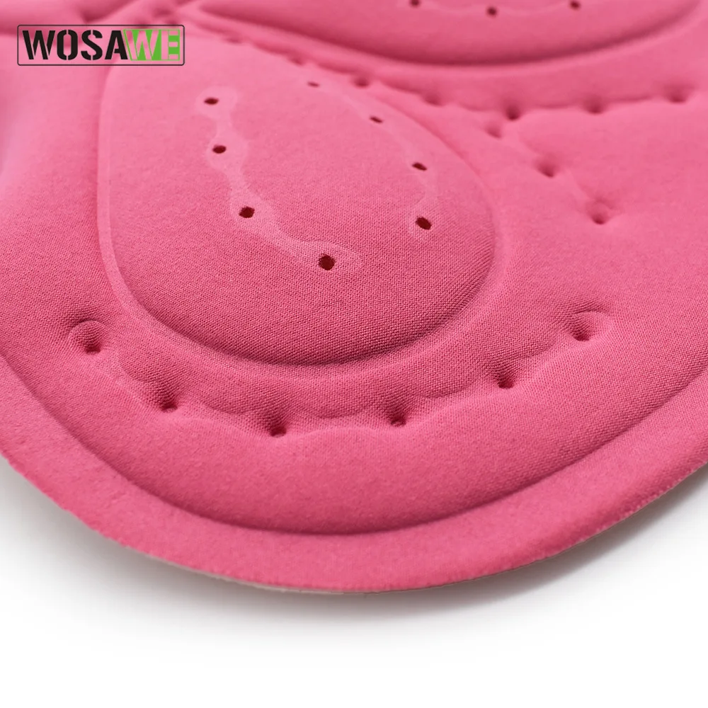 WOSAWE Women's Cycling Gel Pad Female Bike Sportwear Breathable Hole Riding Base Cushion Outdoor Lady Bike Underwear 3D Gel Pad
WOSAWE Women's Cycling Gel Pad Female Bike Sportwear Breathable Hole Riding Base Cushion Outdoor Lady Bike Underwear 3D Gel Pad