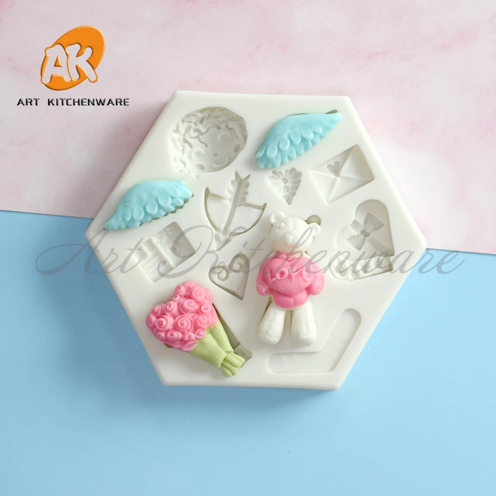 Baby Silicone Mold Cake Mold Fondant Tools Cake Tools Kitchenware Bakiang Tools Angel Soap Mould Cookie Cupcake DecorationBab
Baby Silicone Mold Cake Mold Fondant Tools Cake Tools Kitchenware Bakiang Tools Angel Soap Mould Cookie Cupcake DecorationBab