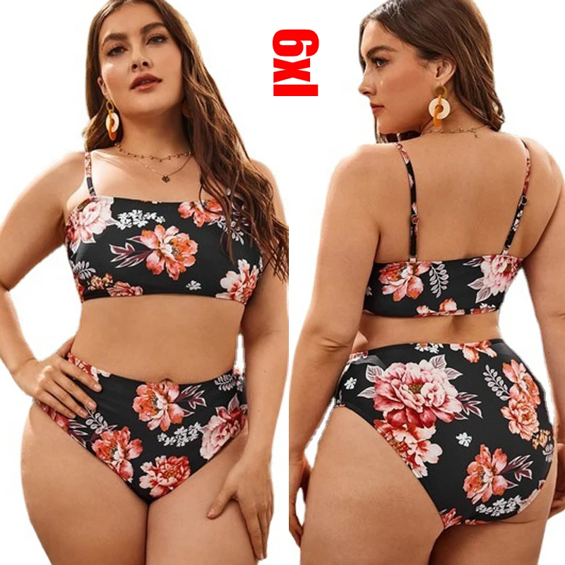 Комплект бикини женский, с высокой талией и цветочным принтом, 2022, 6XL
Комплект бикини женский, с высокой талией и цветочным принтом, 2022, 6XL