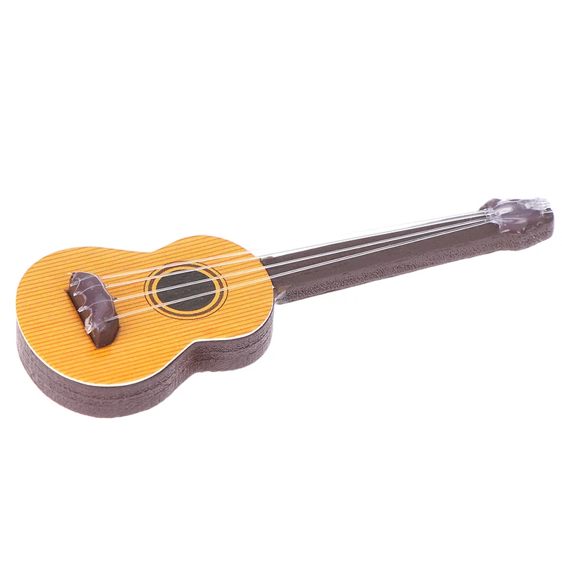 1pc 7cm*2cm Mini Wood Guitar Doll House Miniatures Lovely Cute Garden Decor Crafts Musical Instruments
1pc 7cm*2cm Mini Wood Guitar Doll House Miniatures Lovely Cute Garden Decor Crafts Musical Instruments