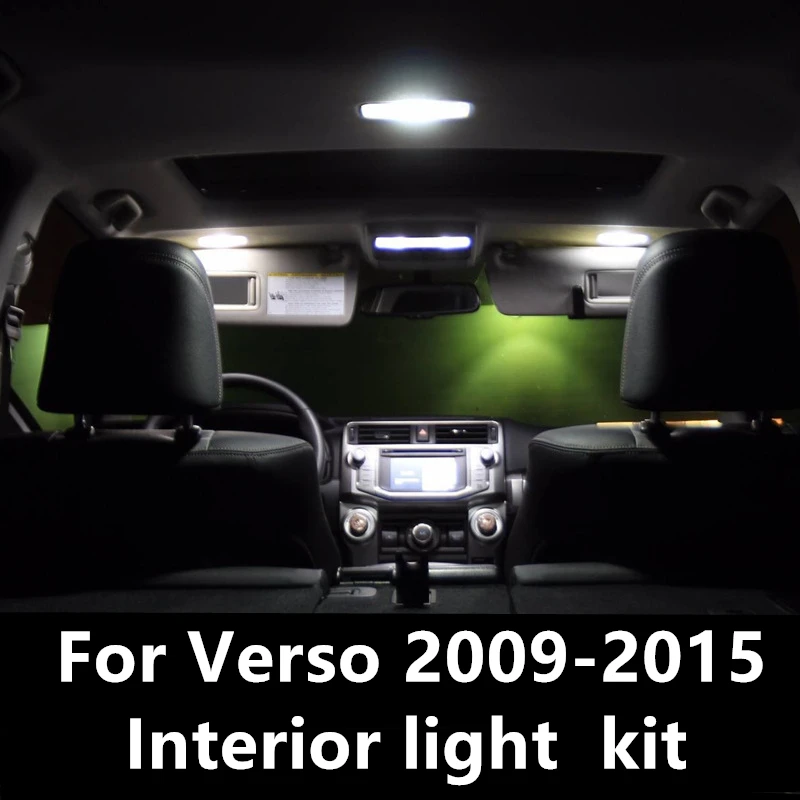 9pcs Error Free canbus T10 LED Interior Light Kit Package for toyota verso accessories 2009-2015 car interior led kit
9pcs Error Free canbus T10 LED Interior Light Kit Package for toyota verso accessories 2009-2015 car interior led kit