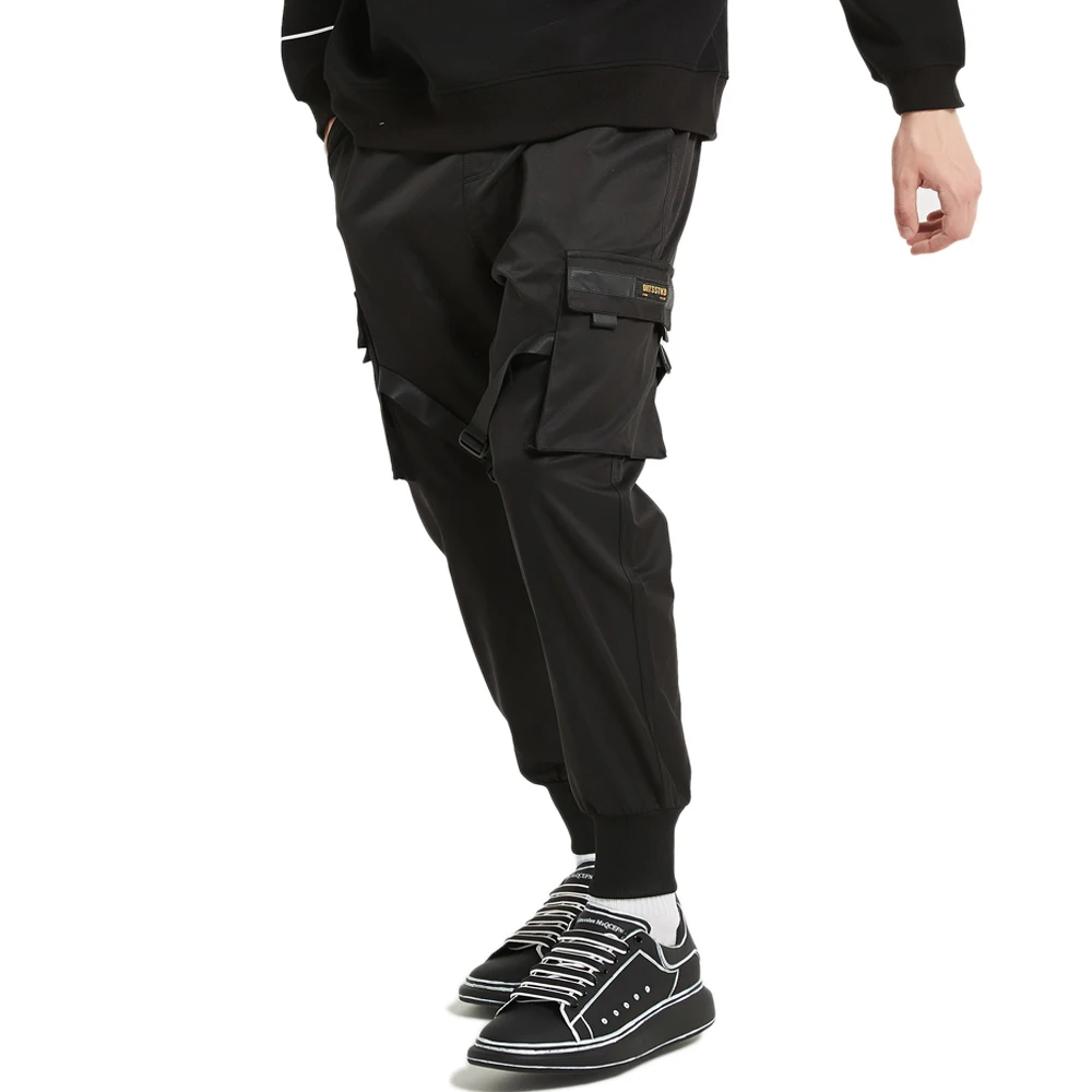 New Men's Drawstring Elastic Waist Harem Pants Motor Biker Punk High Street Casual Joggers Trousers Multi-Pockets Waterproof
New Men's Drawstring Elastic Waist Harem Pants Motor Biker Punk High Street Casual Joggers Trousers Multi-Pockets Waterproof