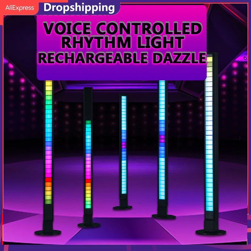 Voice-Activated Pickup Rhythm Light Atmosphere Light RGB Voice-Activated Colorful LED Light Rhythm Music For Car Desktop Lamps
Voice-Activated Pickup Rhythm Light Atmosphere Light RGB Voice-Activated Colorful LED Light Rhythm Music For Car Desktop Lamps