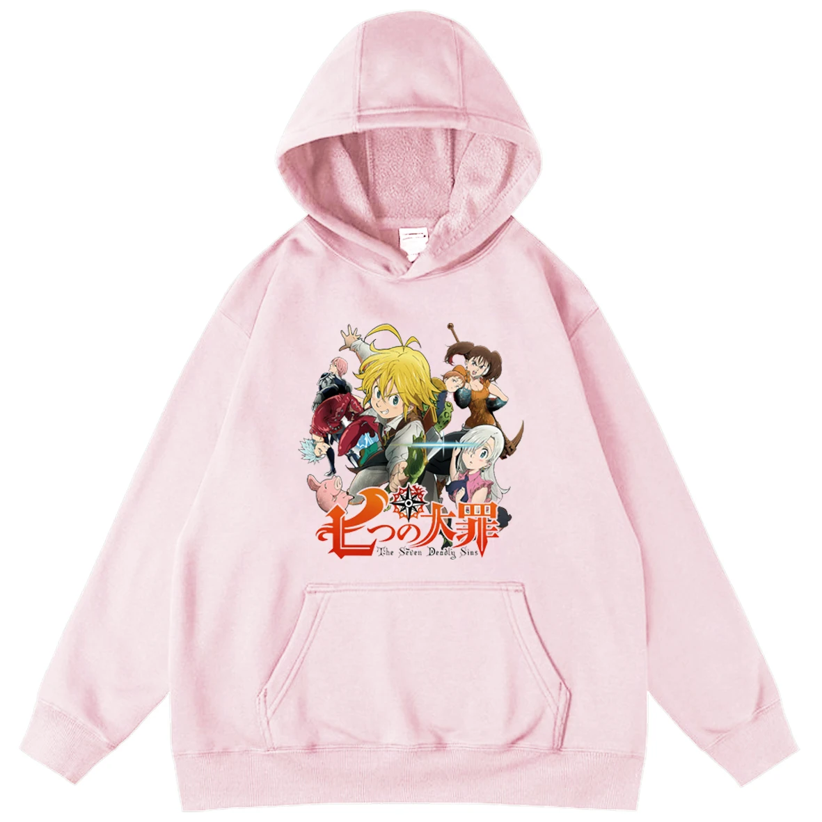 Cool Anime The Seven Deadly Sins Men Boys Harajuku Oversized Sweatshirt Hoodie Tops Street Hooded Pullover Unisex Male Hoodies
Cool Anime The Seven Deadly Sins Men Boys Harajuku Oversized Sweatshirt Hoodie Tops Street Hooded Pullover Unisex Male Hoodies