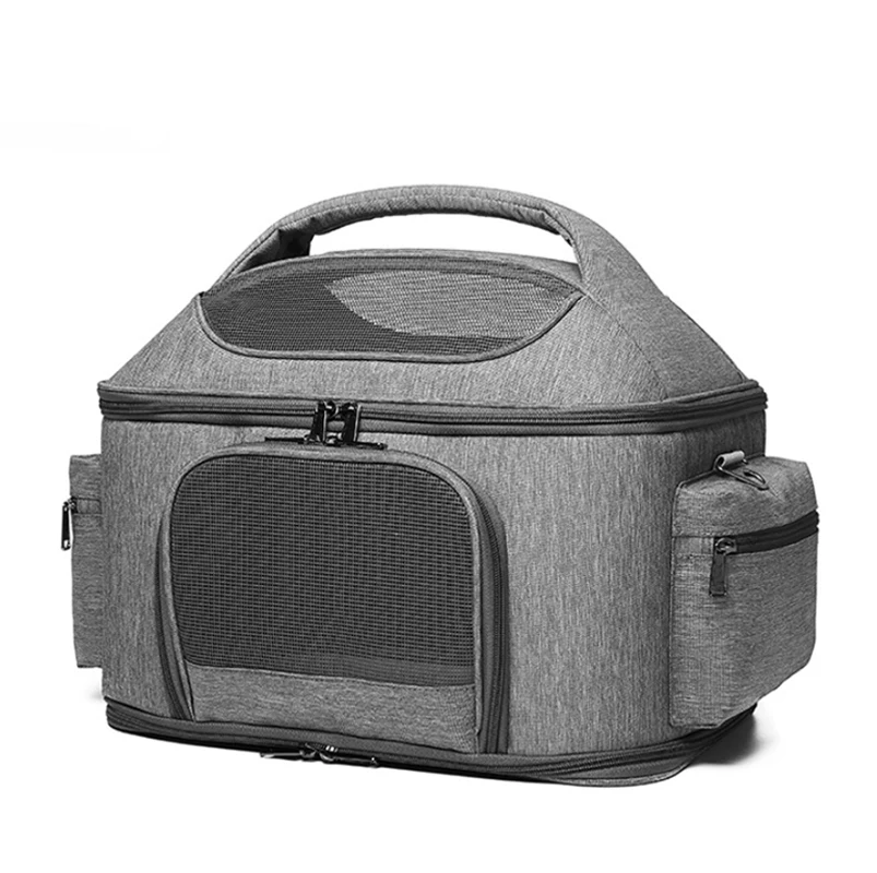 Переноска для кошек, мягкая складная сумка для путешествий и прогулок с маленькими и средними питомцами
Переноска для кошек, мягкая складная сумка для путешествий и прогулок с маленькими и средними питомцами