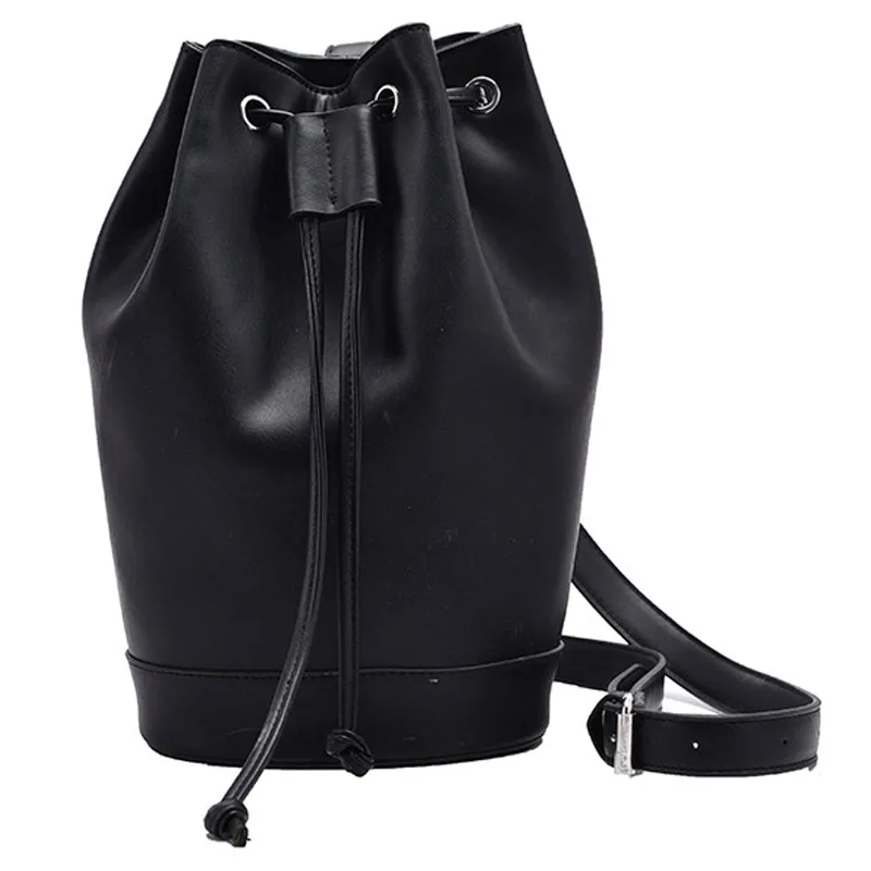 High Quality Soft PU Leather Drawstring Bucket Crossbody Bag for Women Handbag Clutch Women Shoulder Purses Brand
High Quality Soft PU Leather Drawstring Bucket Crossbody Bag for Women Handbag Clutch Women Shoulder Purses Brand