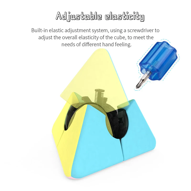 Moyu Macaron magic cube corner twist Pyramid Bead Boomerang Windmill Maple Leaf Triangle speed cube toys for beginner children
Moyu Macaron magic cube corner twist Pyramid Bead Boomerang Windmill Maple Leaf Triangle speed cube toys for beginner children