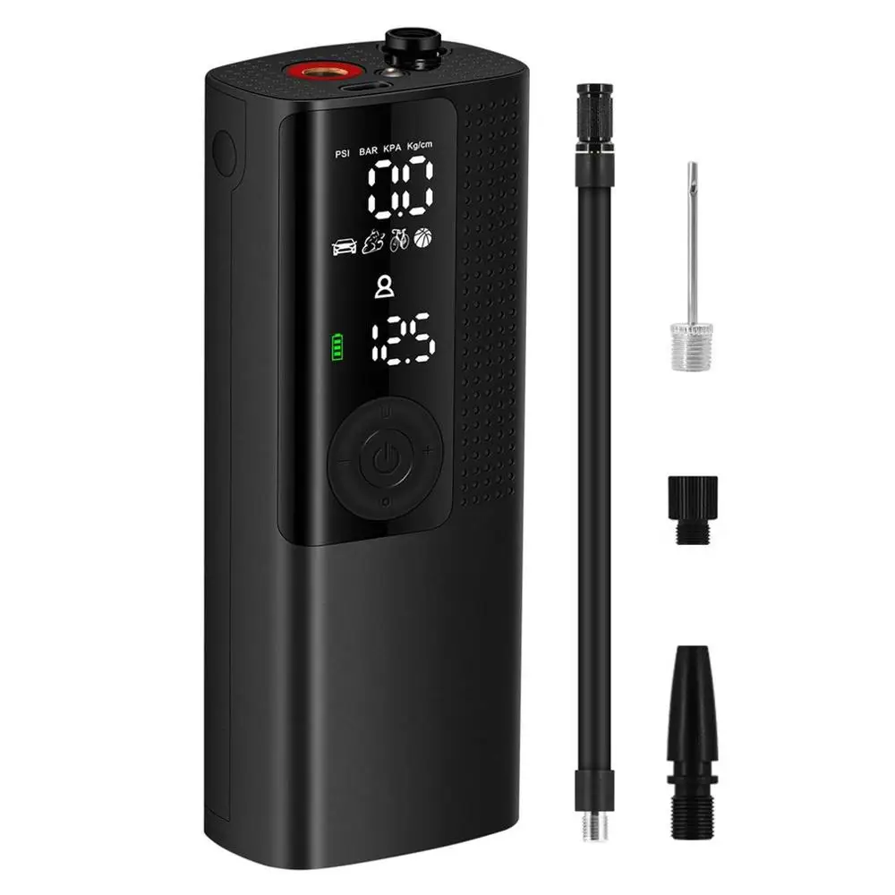 Intelligent Vehicle Charging Pump Wireless Tire Inflator Charging Pump Motorcycle Bicycle Ball Swimming Circle
Intelligent Vehicle Charging Pump Wireless Tire Inflator Charging Pump Motorcycle Bicycle Ball Swimming Circle