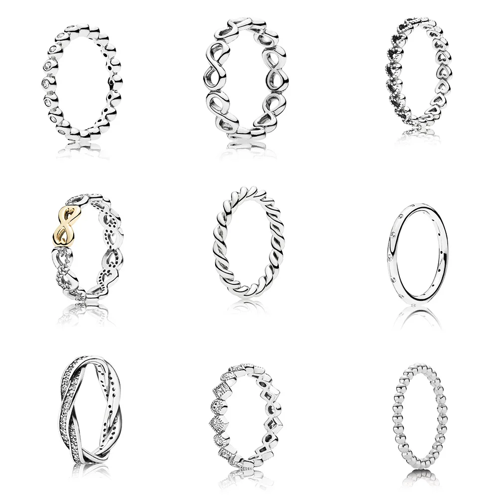 Authentic 925 Sterling Silver Ring Charm Diy Gold Crystal Surround Heart Shape Finger Ring For Women Party Jewelry
Authentic 925 Sterling Silver Ring Charm Diy Gold Crystal Surround Heart Shape Finger Ring For Women Party Jewelry
