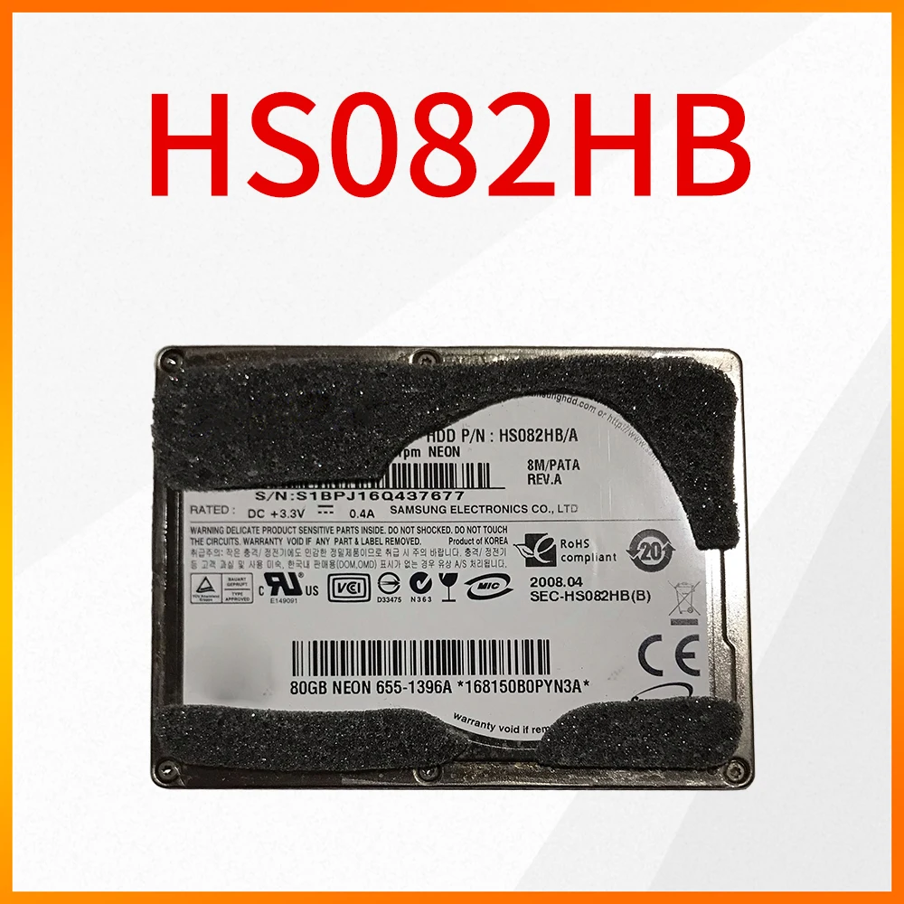 Оригинальный жесткий диск HS082HB 1,8 дюйма с интерфейсом CE, объем кэша 80 Гб 8 Мб, подходит для Apple A1237
Оригинальный жесткий диск HS082HB 1,8 дюйма с интерфейсом CE, объем кэша 80 Гб 8 Мб, подходит для Apple A1237