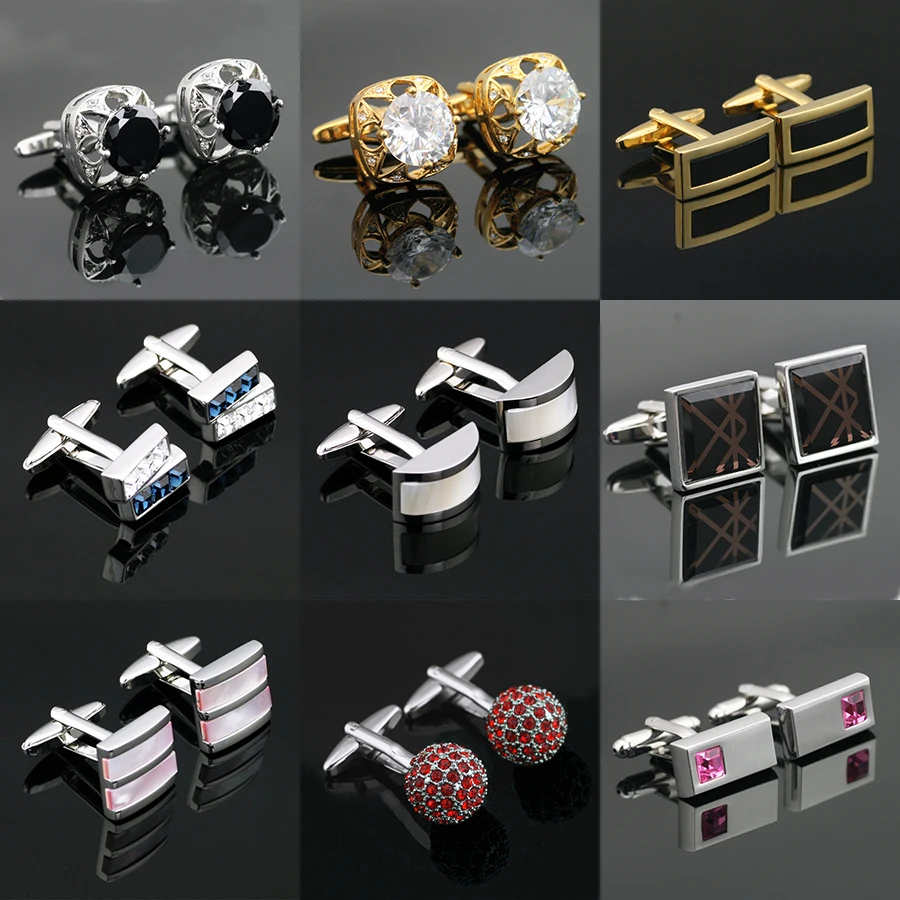 Hi-Tie Luxury Gold Black Rhinestones Square Cufflinks Men Best Man Cufflinks for Wedding Suit Shirt Cuff Links Men Accessories
Hi-Tie Luxury Gold Black Rhinestones Square Cufflinks Men Best Man Cufflinks for Wedding Suit Shirt Cuff Links Men Accessories