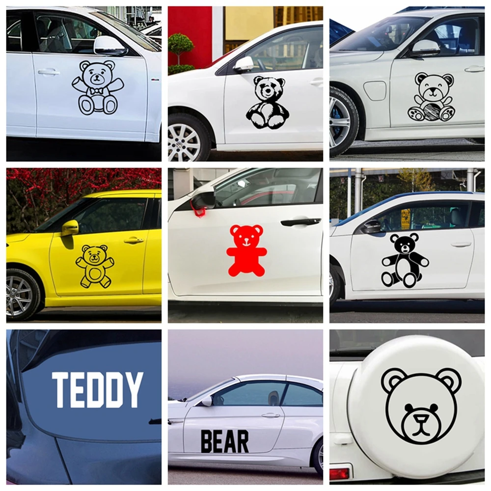 Hot Art Design Little Bear Car Stickers Reflective Waterproof Vinyl Funny Bear Sticker Accessories For Mazda Cruze Peugeot
Hot Art Design Little Bear Car Stickers Reflective Waterproof Vinyl Funny Bear Sticker Accessories For Mazda Cruze Peugeot