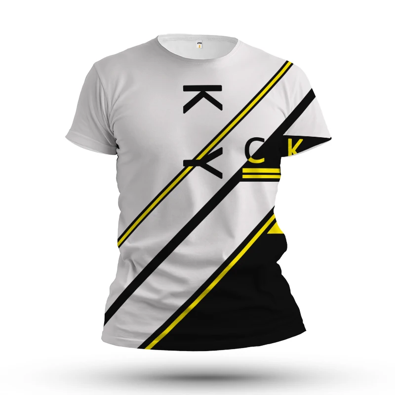 Fashion Top Sports Brand Trend All-match Summer Men's Short-sleeved Oversized T-shirt Shirt Simple Design Jersey Racing Riding
Fashion Top Sports Brand Trend All-match Summer Men's Short-sleeved Oversized T-shirt Shirt Simple Design Jersey Racing Riding
