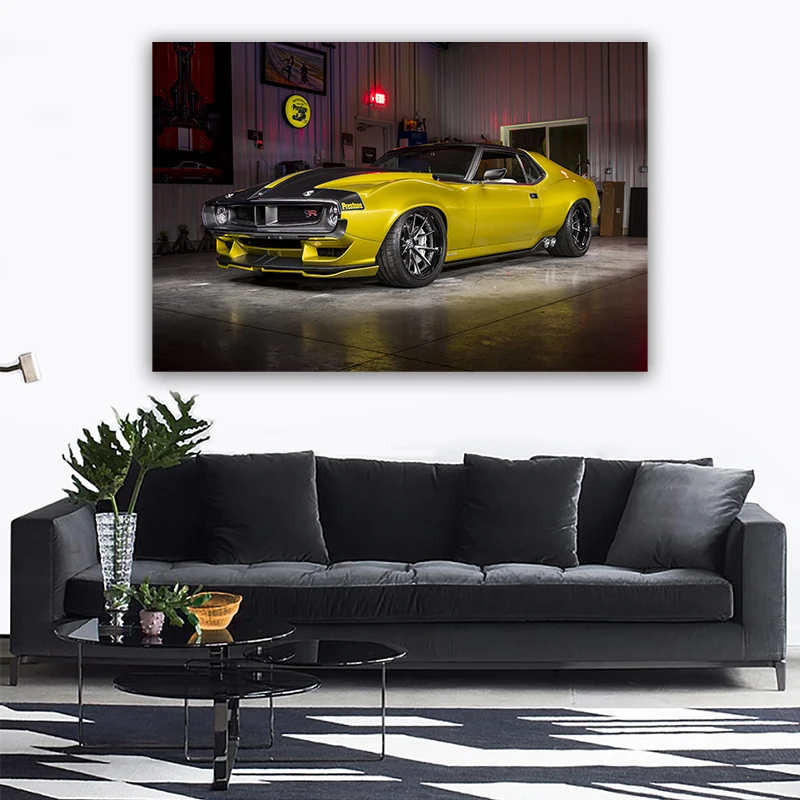 1972 AMC Javelin retro art poster fashion decoration modern decoration retro sports car canvas painting
1972 AMC Javelin retro art poster fashion decoration modern decoration retro sports car canvas painting