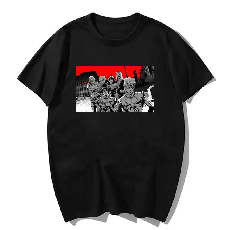 Jojo Bizarre Adventure Jojo's T-Shirt T Shirt Men Kawaii Tops Cartoon Karate Graphic Tees Tee Shirt Unisex Harajuku Shirt Male
Jojo Bizarre Adventure Jojo's T-Shirt T Shirt Men Kawaii Tops Cartoon Karate Graphic Tees Tee Shirt Unisex Harajuku Shirt Male