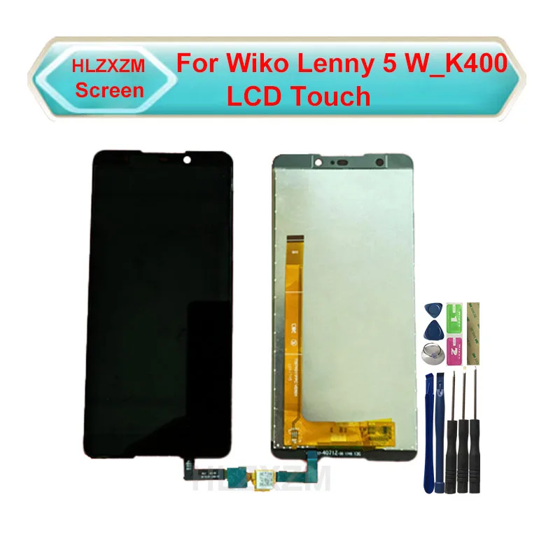Для Wiko Lenny 5 W _ K400 ЖК-дисплей со стандартной заменой с инструментами + наклейка 3M
Для Wiko Lenny 5 W _ K400 ЖК-дисплей со стандартной заменой с инструментами + наклейка 3M