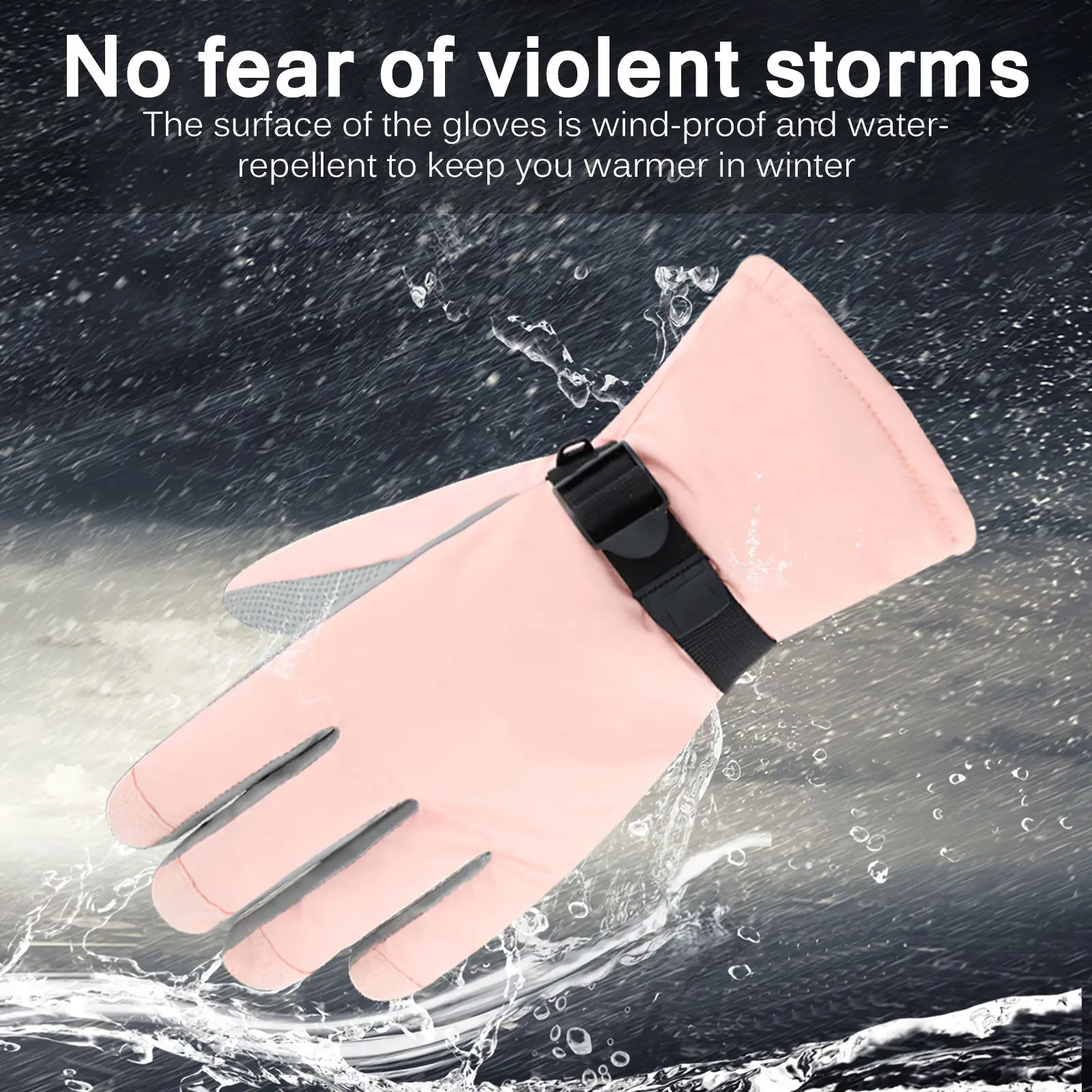 Лыжные перчатки Нескользящие зимние женские утолщенные бархатные теплые водонепроницаемые спортивные перчатки для активного отдыха с эла... 
Лыжные перчатки Нескользящие зимние женские утолщенные бархатные теплые водонепроницаемые спортивные перчатки для активного отдыха с эла...