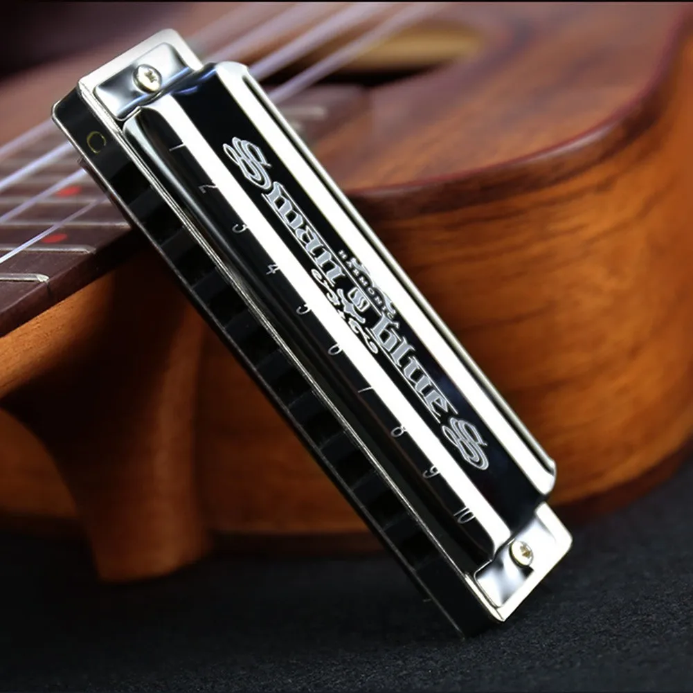 Silver Swan Harmonica 10 Hole Key Of C Blues Rock Jazz Folk Harmonica For Beginner Harmonica Lover 100 X 28 X 18mm
Silver Swan Harmonica 10 Hole Key Of C Blues Rock Jazz Folk Harmonica For Beginner Harmonica Lover 100 X 28 X 18mm