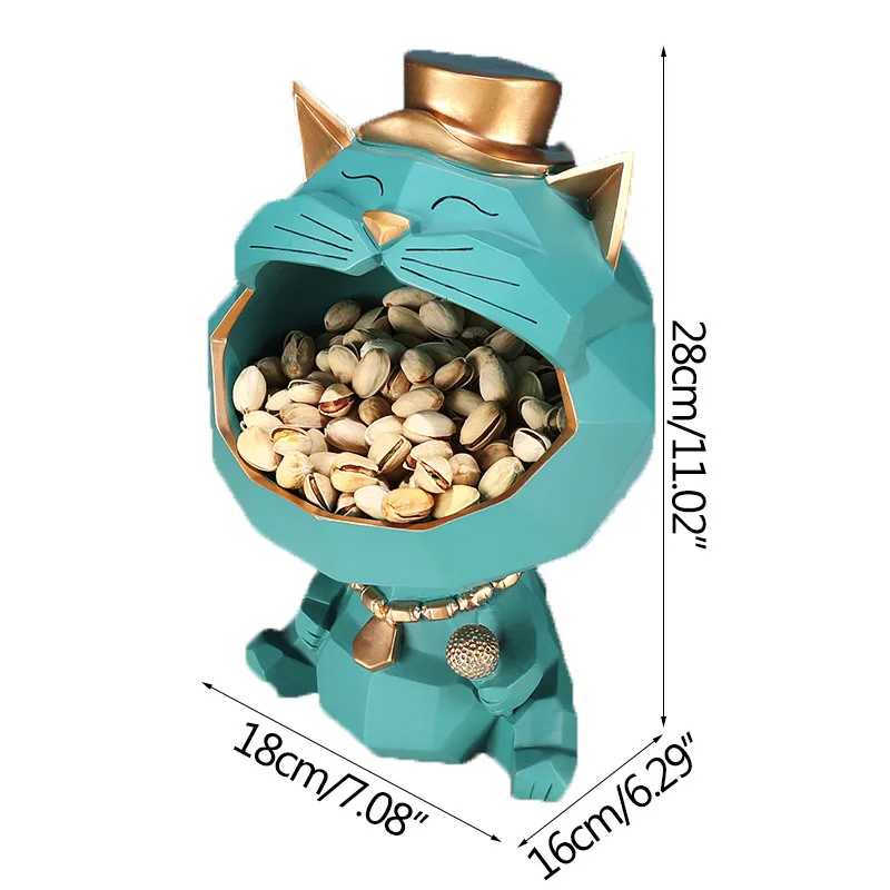 Living Room Decor Sundries Holders Key Holder Storage Container Animal Model Big Mouth Cats Ornaments Office Artware Girl Gifts
Living Room Decor Sundries Holders Key Holder Storage Container Animal Model Big Mouth Cats Ornaments Office Artware Girl Gifts