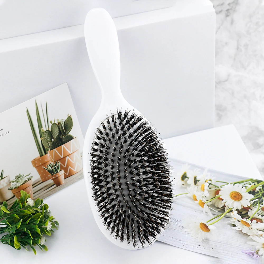 Boar Bristle Paddle Hair Brush Massage Comb Anti Static Detangling Hair Comb Scalp Care Massage Brush Barber Hairdressing Tools
Boar Bristle Paddle Hair Brush Massage Comb Anti Static Detangling Hair Comb Scalp Care Massage Brush Barber Hairdressing Tools