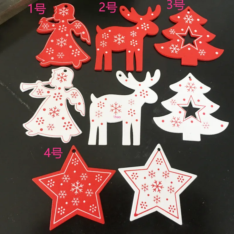 100PCS Wooden Christmas Ornaments Kids Toys for Chirstmas Tree Hanging Pendants Xmas Decoration for Home Party New Year
100PCS Wooden Christmas Ornaments Kids Toys for Chirstmas Tree Hanging Pendants Xmas Decoration for Home Party New Year