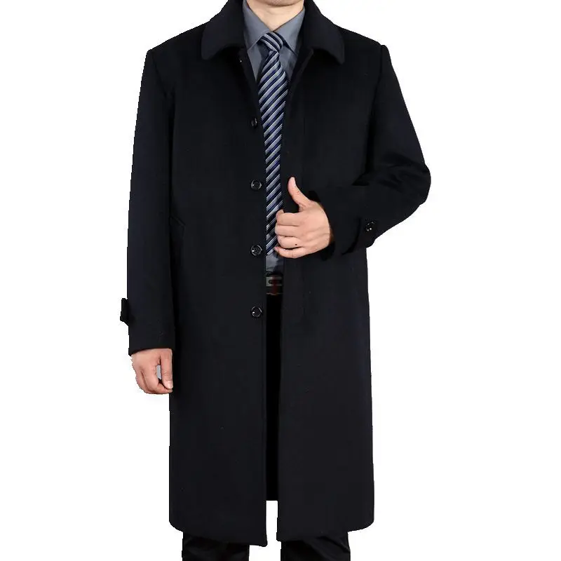new Winter autumn and winter of middle-aged men in the men's long coat coat woollen overcoat woolen cloth coat
new Winter autumn and winter of middle-aged men in the men's long coat coat woollen overcoat woolen cloth coat