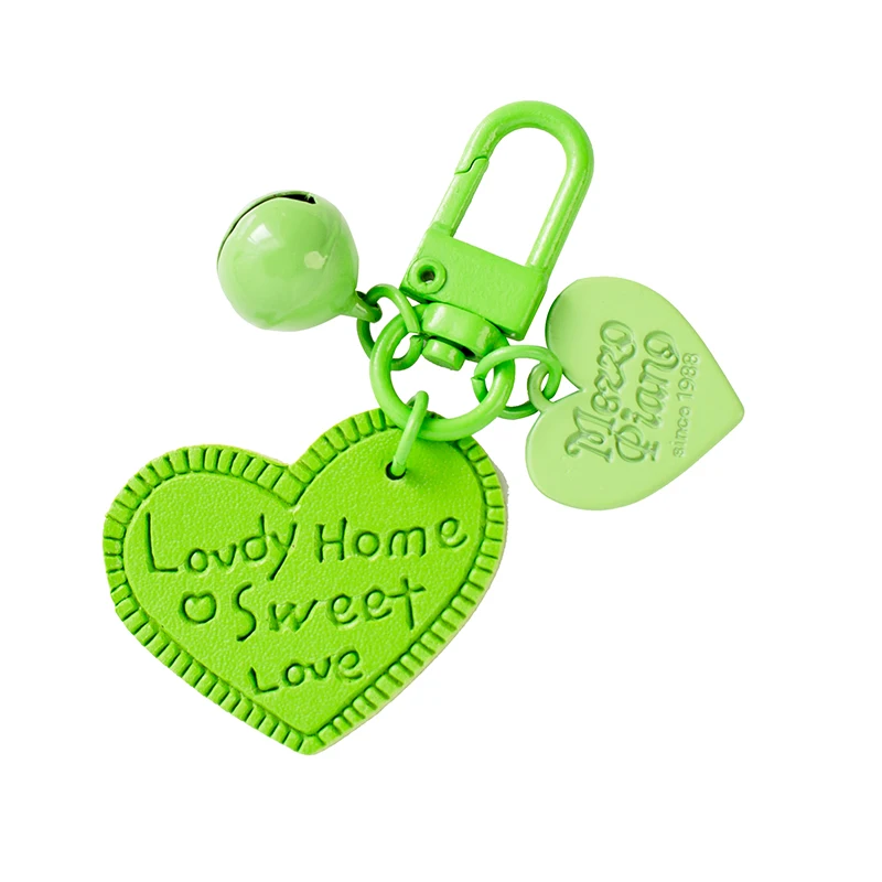 Creative New Leather Key Chain Pendant Pu Love Candy Color Bell Bag Accessories Airpods Pendant DIY
Creative New Leather Key Chain Pendant Pu Love Candy Color Bell Bag Accessories Airpods Pendant DIY