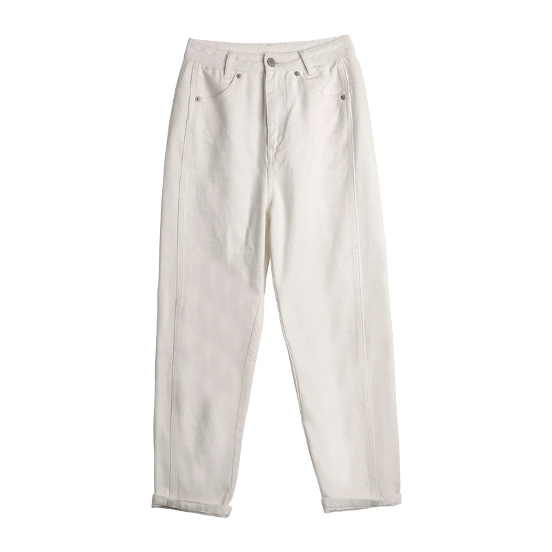 Pumpkin Valley Long Legs Bombers To Cultivate One's Morality Show Thin Tall Waist Leisure Paragraph Straight White Jeans Female
Pumpkin Valley Long Legs Bombers To Cultivate One's Morality Show Thin Tall Waist Leisure Paragraph Straight White Jeans Female