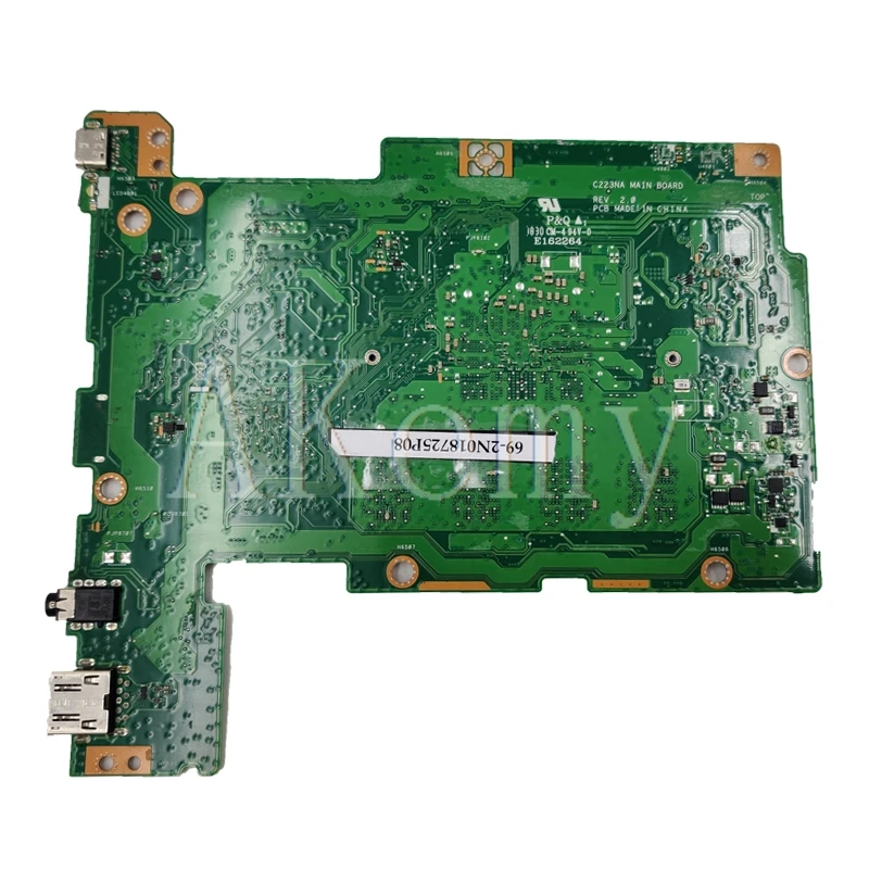 C423NA материнская плата для ноутбука 32 Гб SSD For Asus Chromebook C423N C423 N3350 cpu 4 ram оригинальная