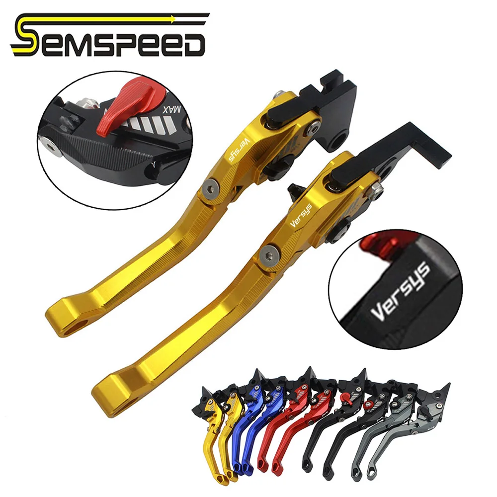 SEMSPEED для Kawasaki VERSYS 1000 650cc 2015 2019 2020 Мотоцикл CNC 3D ромбовидный тормоз сцепления рычаги