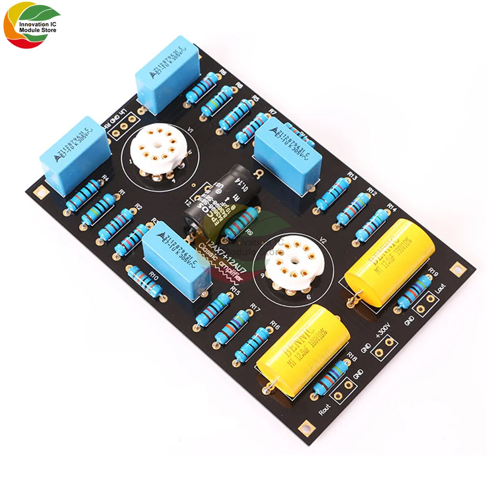 12AX7/12AU7 Tube Preamp Board PCB 2.0 Channel Tube Preamp DIY Kit for Speakers Tube Power Low Noise Stereo Tube Preamp Preamp
12AX7/12AU7 Tube Preamp Board PCB 2.0 Channel Tube Preamp DIY Kit for Speakers Tube Power Low Noise Stereo Tube Preamp Preamp