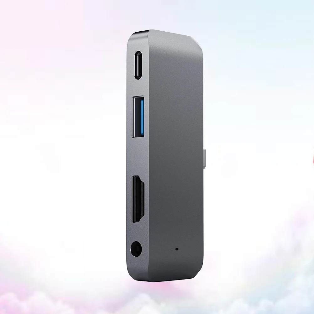 Usb-хаб адаптер с USB-C Type PD Зарядка 4K USB 3,0 3,5 мм наушники для ноутбука WC7366 (серый)
Usb-хаб адаптер с USB-C Type PD Зарядка 4K USB 3,0 3,5 мм наушники для ноутбука WC7366 (серый)