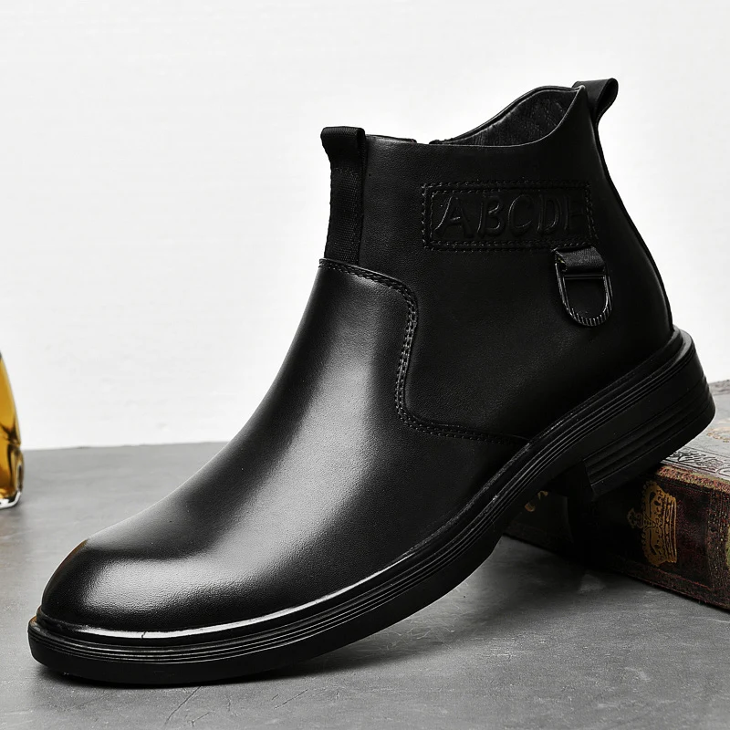 Genuine Leather Men's High-Top Shoes Luxury Fashion Trend Slip-On Shoes Tassel Business Casual Shoes British Moccasin Men Shoes
Genuine Leather Men's High-Top Shoes Luxury Fashion Trend Slip-On Shoes Tassel Business Casual Shoes British Moccasin Men Shoes