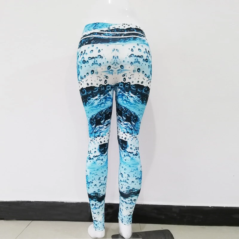 2019 New Summer Gym Trainning Women Yoga Pants Fitness Female Blue Wave Digital Print Hip High Waist Tights Legging Pantalones
2019 New Summer Gym Trainning Women Yoga Pants Fitness Female Blue Wave Digital Print Hip High Waist Tights Legging Pantalones
