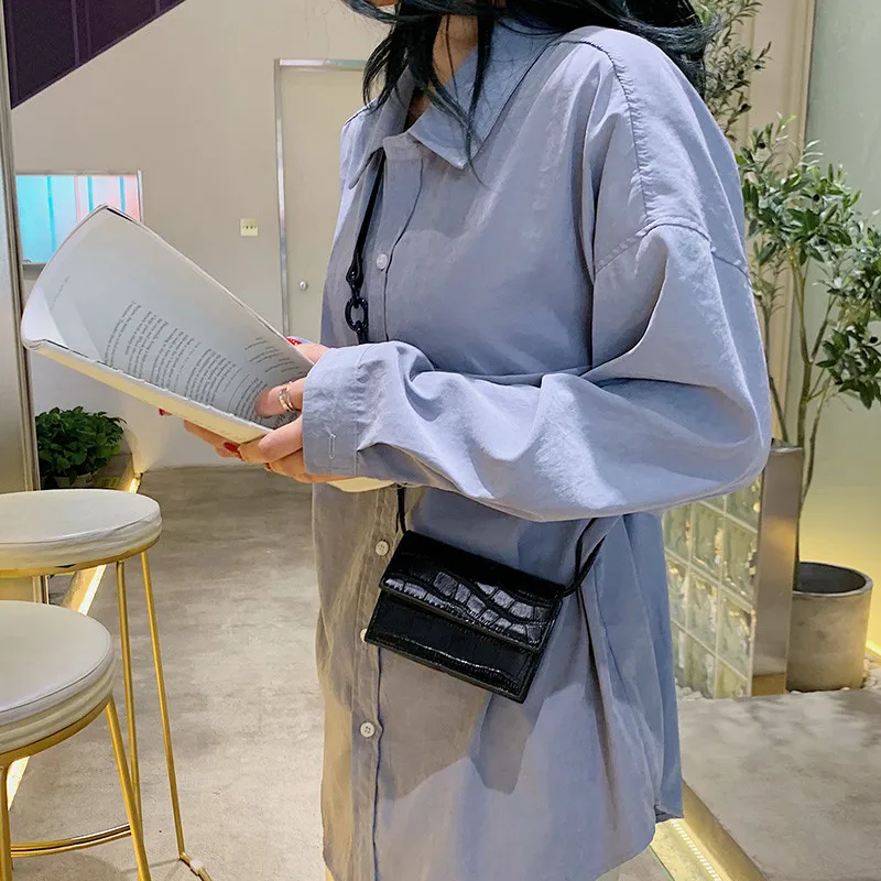 Women Crocodile Fashion Women Bag PU Leather Small Messenger Bag Designer Brand Shoulder Crossbody Bag Women Purses Bolso Mujer
Women Crocodile Fashion Women Bag PU Leather Small Messenger Bag Designer Brand Shoulder Crossbody Bag Women Purses Bolso Mujer