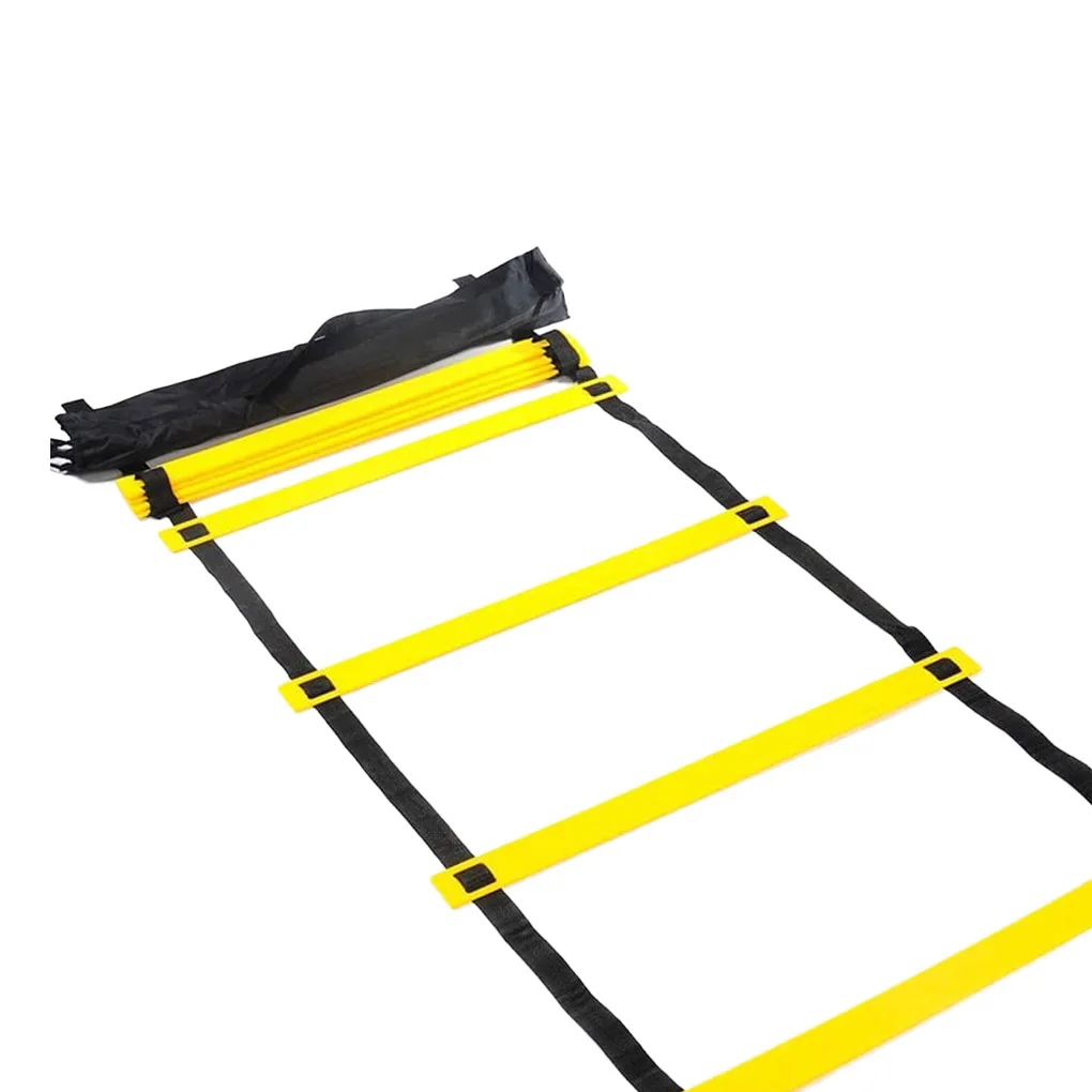 Agility Training Ladder Soccer Speed Jumping Sport Equipment Football Footwork Practise 3.5m Yellow
Agility Training Ladder Soccer Speed Jumping Sport Equipment Football Footwork Practise 3.5m Yellow