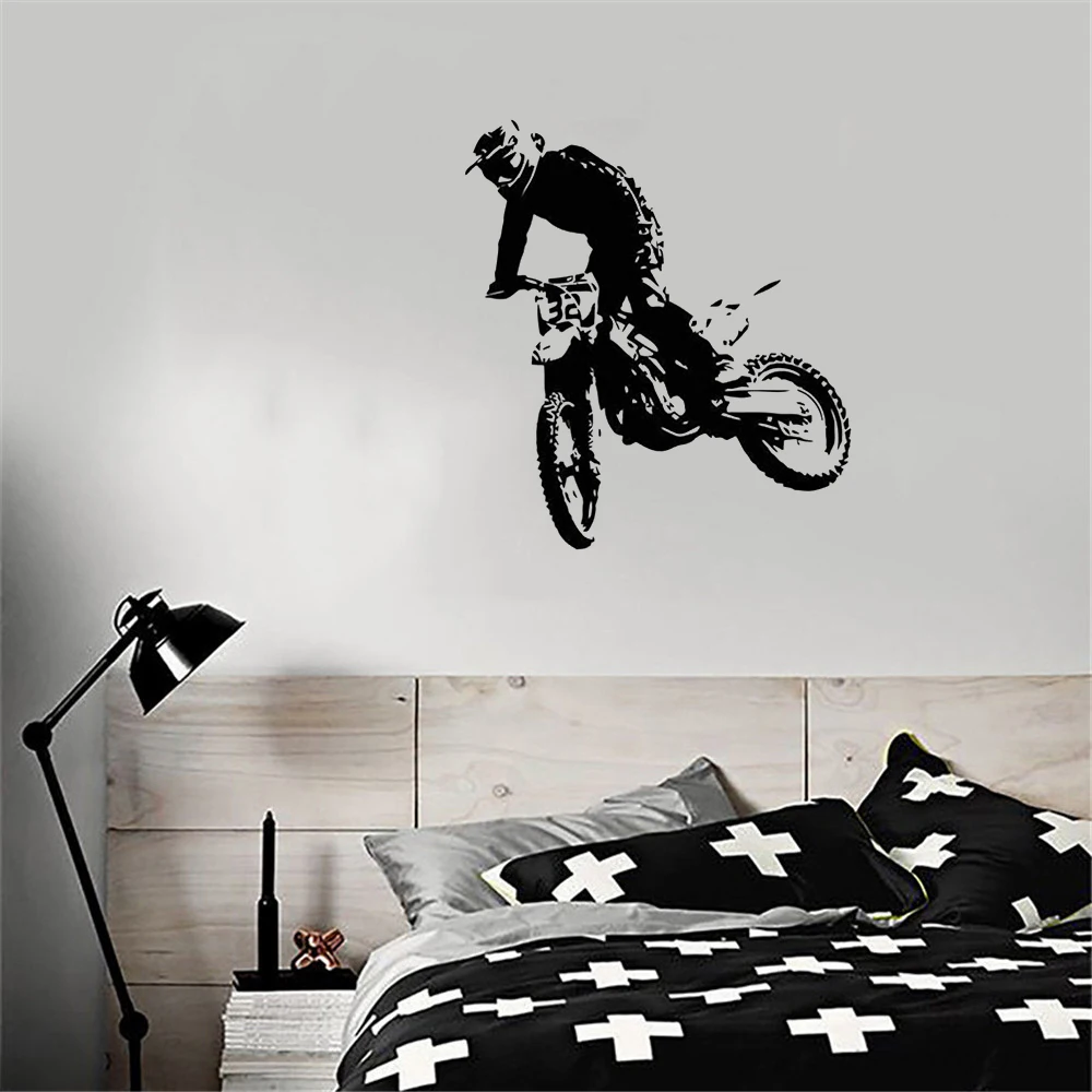 Extreme Sports Wall Stickers Motorcycle Wall Decal Home Decoration For Living Room Sport Club Vinyl Art Mural dw5076
Extreme Sports Wall Stickers Motorcycle Wall Decal Home Decoration For Living Room Sport Club Vinyl Art Mural dw5076