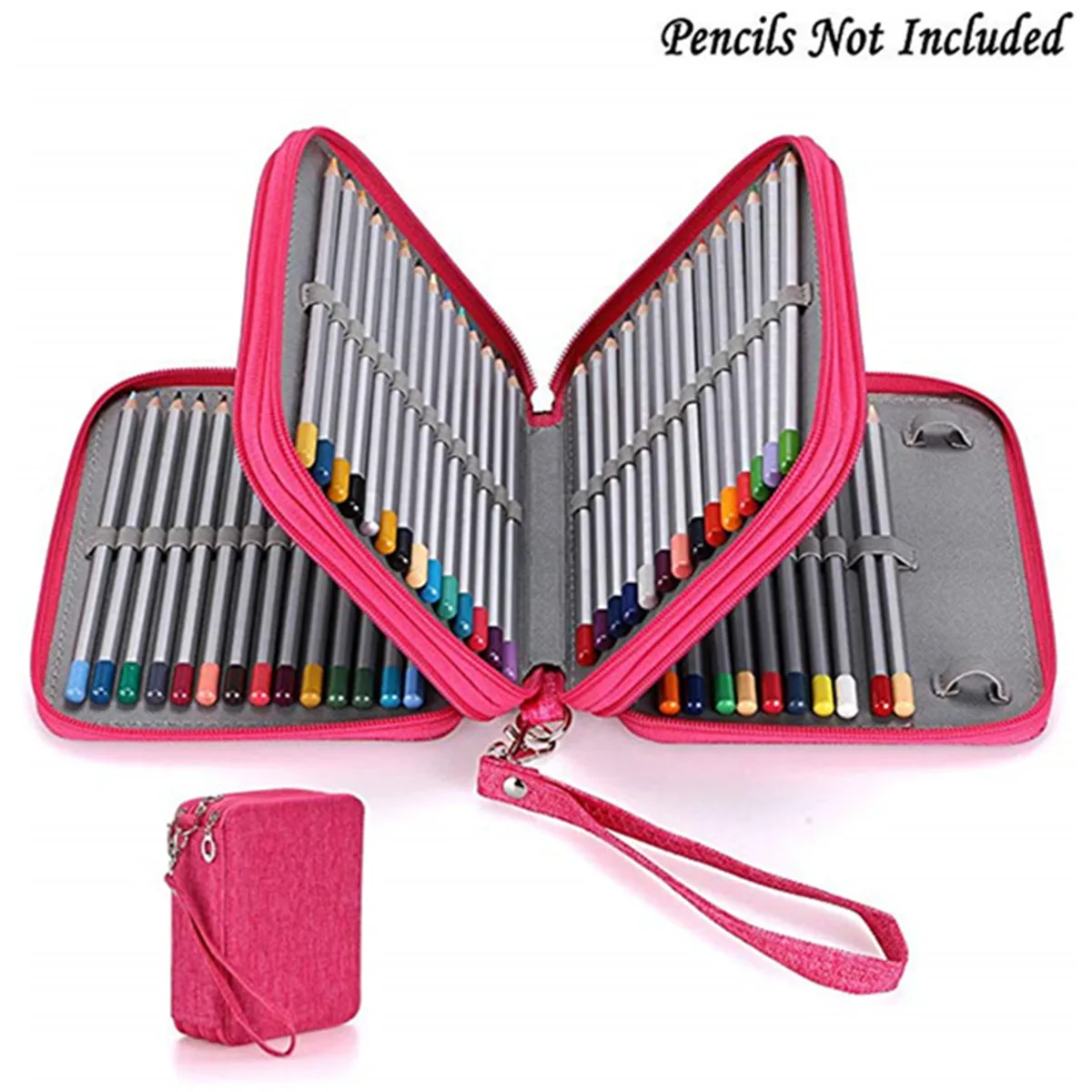 78 Holes Oxford Cloth School Art Pencil Case Large Capacity Colored Pencil Bag Multi-functional Pencilcase For Art Supplies Gift 
78 Holes Oxford Cloth School Art Pencil Case Large Capacity Colored Pencil Bag Multi-functional Pencilcase For Art Supplies Gift