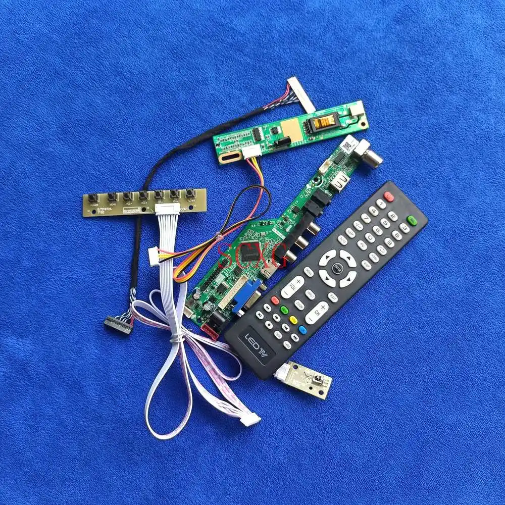 DIY kit 1400*1050 1CCFL Fit N150P2/N150P3/N150P5 USB VGA AV HDMI-compatible LCD panel controller board 30-Pin LVDS Signal Analog
DIY kit 1400*1050 1CCFL Fit N150P2/N150P3/N150P5 USB VGA AV HDMI-compatible LCD panel controller board 30-Pin LVDS Signal Analog