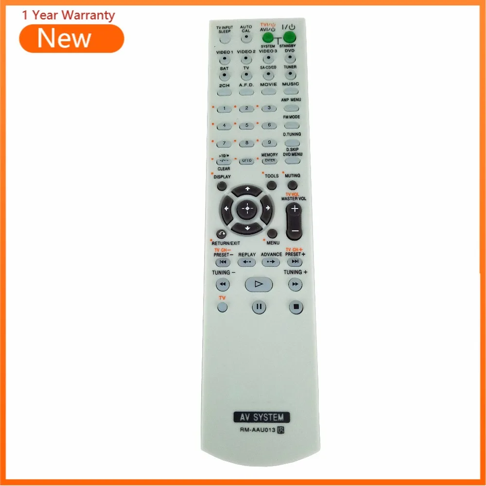 

RM-AAU013 Remote Control For Sony AV Receiver HT-DDW685 HT-DDW790 E15 STRDG500 STRDH100 STRDH500 RM-AAP013 Fernbedienung