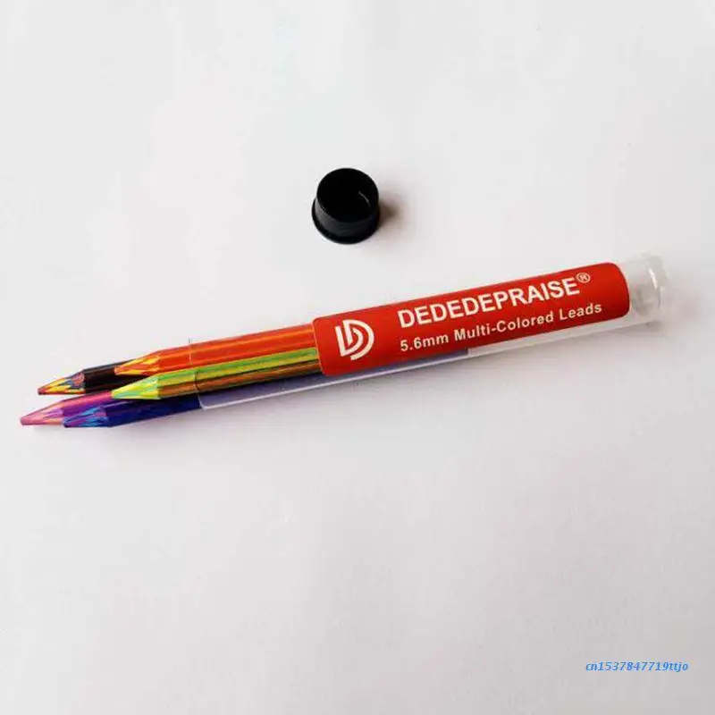 583D 5.6mmX90mm Rainbow Pencil Lead Art Sketch Drawing Color Lead School Office Supplies
583D 5.6mmX90mm Rainbow Pencil Lead Art Sketch Drawing Color Lead School Office Supplies