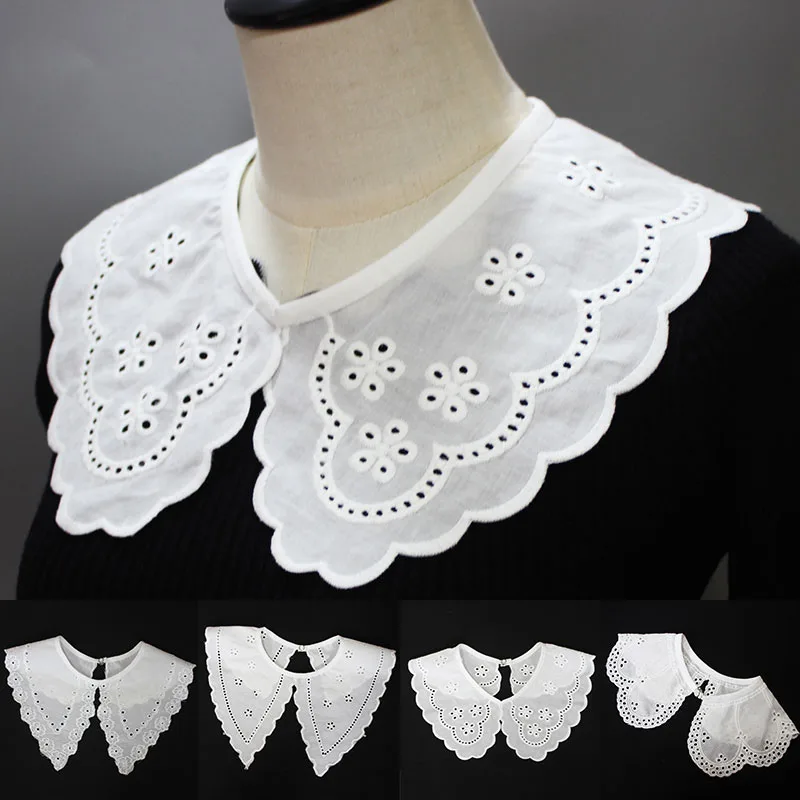 New White Shawl Doll Fake Collar Female Shirt Hollow False Collar Ladies Detachable Decorative Fake Collar Lapel Blouse Wrap
New White Shawl Doll Fake Collar Female Shirt Hollow False Collar Ladies Detachable Decorative Fake Collar Lapel Blouse Wrap