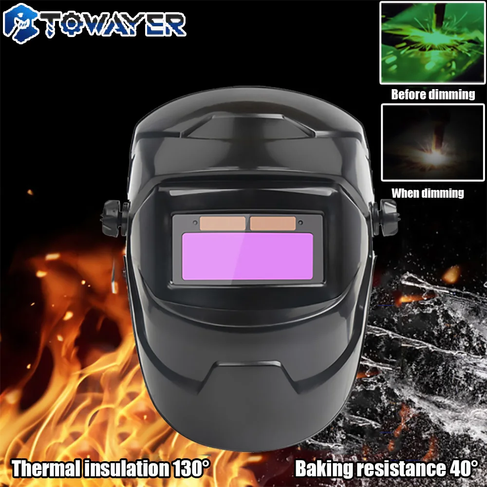 Variable Light Welding Helmet Solar Auto Darkenining Adjustment Welding Mask Arc Weld Grind Cut Eye Protect Cap Dimming Glasses
Variable Light Welding Helmet Solar Auto Darkenining Adjustment Welding Mask Arc Weld Grind Cut Eye Protect Cap Dimming Glasses