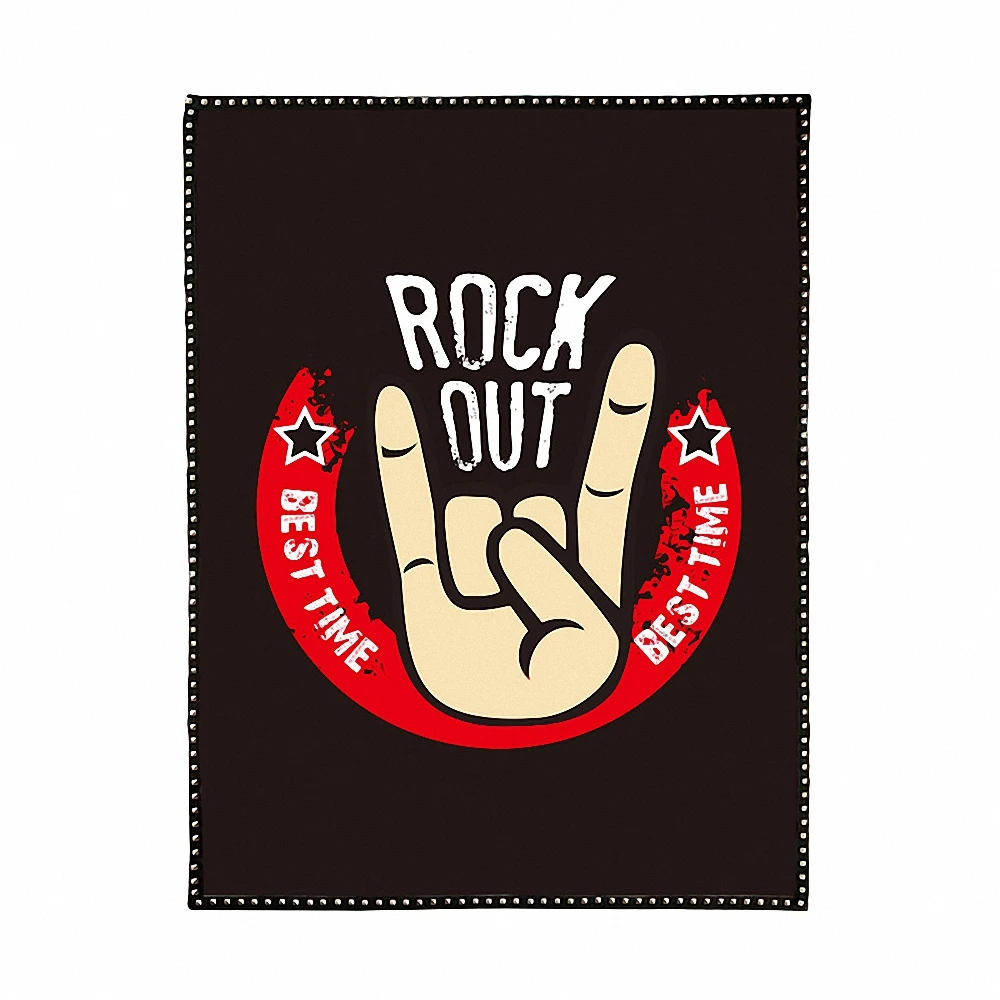 ROCK OUT Metal Music Artworks Poster Wall Art Decorative Banner Flag Rock Band Wallpapers Background Hanging Cloth Wall Decor
ROCK OUT Metal Music Artworks Poster Wall Art Decorative Banner Flag Rock Band Wallpapers Background Hanging Cloth Wall Decor