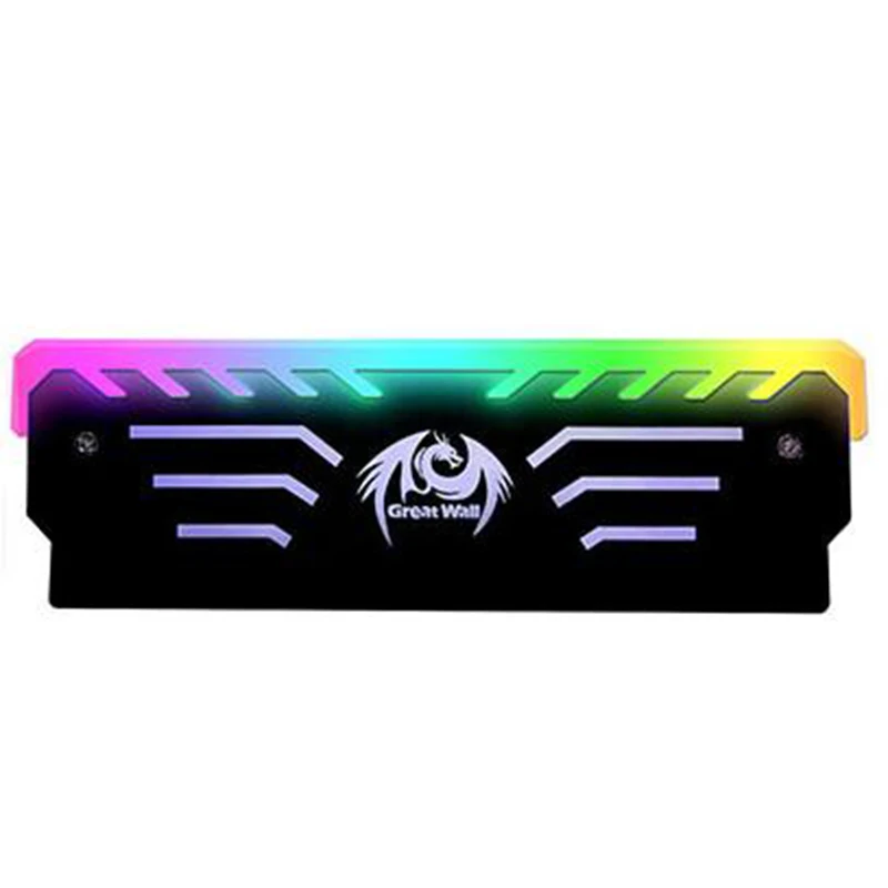 Охлаждающий Жилет с памятью Great Wall 3PIN 256 RGB автоматический светильник радиатор